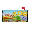 thumbnail image 1 of Coolnut Mailbox Covers, Magnetic Standard Size Zoo Park Seasonal Mail Wraps for Home Outdoor Decor, 20.7"x18.03", 1 of 5