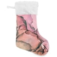 thumbnail image 1 of Coolnut Marble Christmas Stocking Personalized Large Candy Stocking, Xmas Stockings Decoration Hanging Gift for Family Holiday Party Ornaments Decor Fireplace, 1 of 7