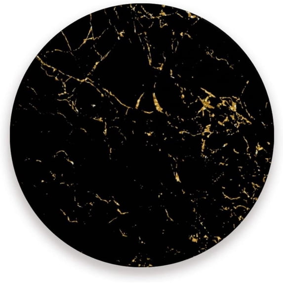 Coolnut Marble Golden Texture Coasters for Drinks Set of 4, Absorbent Ceramic Drink Coaster with Cork Base for Wooden Coffee Table, Cool Housewarming Gift for Home Decor Gifts