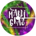 thumbnail image 1 of Coolnut Mardi Gras Christmas Tree Skirt Tree Skirt for Holiday Party Home Christmas Day Ornaments36", 1 of 6