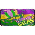 thumbnail image 1 of Coolnut Mardi Gras Kitchen Rug, 39"x20" Anti Fatigue Non-Slip Bath Rug, Entryways Runner Comfort Mat for Kitchen Washroom Bedroom, 1 of 7