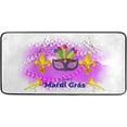 thumbnail image 1 of Coolnut Mardi Gras Kitchen Rug, 39"x20" Anti Fatigue Non-Slip Bath Rug, Entryways Runner Comfort Mat for Kitchen Washroom Bedroom, 1 of 7
