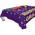 thumbnail image 1 of Coolnut Mardi Gras Rectangle Tablecloth Spill-Proof Polyester Table Cloth Table Cover for Kitchen Dining Picnic Holiday Party Decoration,60"x90", 1 of 7