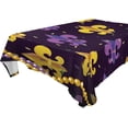 thumbnail image 1 of Coolnut Mardi Gras Tablecloth, Waterproof Washable Polyester Square Table Cover, Durable Tablecloth for Kitchen Dining Table Party Decor, 54"x54", 1 of 7