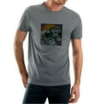 thumbnail image 1 of Coolnut Men's T Shirt Odor Protection Short, Astronaut With Boombox Mens Short Sleeve Tees, Grey Crew-Neck Casual Tee Shirts, M, 1 of 6
