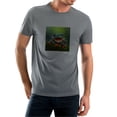 thumbnail image 1 of Coolnut Men's T Shirt Odor Protection Short, Flying Frog Laughing Mens Short Sleeve Tees, Grey Crew-Neck Casual Tee Shirts, XL, 1 of 6