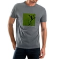 thumbnail image 1 of Coolnut Men's T Shirt Odor Protection Short, Green Leaf Frog Mens Short Sleeve Tees, Grey Crew-Neck Casual Tee Shirts, XL, 1 of 6