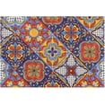 thumbnail image 1 of Coolnut Mexican Ceramic Anti-Slip Ultra Absorbent Durable Bath Rug with Rubber Backing,24"x16", 1 of 7