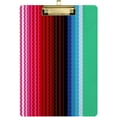 thumbnail image 1 of Coolnut Mexican Serape Blanket Stripes Clipboard, Acrylic Standard A4 Letter Size Clip Board with Low Profile Clip for Office, Classroom, Doctor, Nurse and Teacher Gifts, 1 of 7