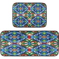 thumbnail image 1 of Coolnut Mexico Tile Design 2 Pieces Kitchen Rugs and Mats Sets,Non Slip Absorbent Floor Mat for Kitchen, Floor Home, Office, Sink, Laundry Home Decor, 1 of 7
