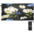thumbnail image 1 of Coolnut Microfiber Beach Towels,Chamomile Black Sand Free Beach Towel,Quick Dry Beach Towel, Extra Large Beach Towels for Adults,Kids 60"x30", 1 of 6