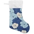 thumbnail image 1 of Coolnut Modern Flowers Christmas Stockings 2PCS,Big Xmas Stockings Gift Decorations and Party Supplies,Used for Fireplace Decoration Socks Christmas Tree Decoration, 1 of 7