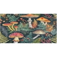 thumbnail image 1 of Coolnut Mushroom Leaves Bathroom Rug Mat Ultra Soft Non Slip and Absorbent Plush Rugs Washable Quick Dry Bath Rugs 39 x 20 Inches Home Decor, 1 of 7