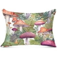 thumbnail image 1 of Coolnut Mushroom Plush Pillowcase, Luxury Soft King Pillow Case for Hair and Skin, Standard Size Pillow Covers with Zipper Closure, 20x30in #266 Home Decor Gifts, 1 of 7