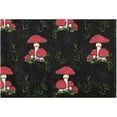 thumbnail image 1 of Coolnut Mushrooms Anti-Slip Ultra Absorbent Durable Bath Rug with Rubber Backing,24"x16", 1 of 7