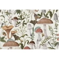 thumbnail image 1 of Coolnut Mushrooms and Berries Bathroom Rug Rectangular Bath Mat Non Slip Bath Rugs Absorbent Shaggy Bathmats for Sink Shower 16" x 24" Home Decor, 1 of 7