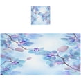 thumbnail image 1 of Coolnut Mysterious Spring Floral Bath Towels Set - 1 Bath Towel 1 Washcloth Extra Absorbent 100% Cotton Towels, Super Soft Bathroom Towels for Home, Hotel Washcloth Gift, 1 of 7