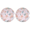 thumbnail image 1 of Coolnut Orange Red Bouquet Car Coasters Pack of 2,Absorbent Car Coasters,Drink Cup Holder Coasters with A Finger Notch for Easy Removal Home Decor, 1 of 6