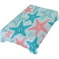 thumbnail image 1 of Coolnut Outdoor & Indoor Rectangle Tablecloth,Beautiful Colorful Starfish Dinner Table Cover for Patio, Picnic, Holiday Party 54x72In, 1 of 7