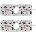 thumbnail image 1 of Coolnut Owl Cat Kiiten Cute Sink Splash Guard for Faucet 2 Packs Faucet Absorbent Mats, Happy Halloween Faucet Handle Drip Catcher Quickly Drying Mat for Kitchen Counter Bathroom, 14.9"x5.5", 1 of 7