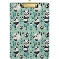 thumbnail image 1 of Coolnut Panda Acrylic Clipboard with Low Profile Gold Metal Clip Standard A4 Letter Size Decorative Clipboards for Office,Jobsite,Medical,School, 1 of 7