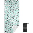 thumbnail image 1 of Coolnut Panda Beach Towel, Sand Free Super Absorbent Oversized Travel Towel with Mesh Bag for Beach,Camping, Swimming, Holiday, 30"x 60", 1 of 7