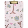 thumbnail image 1 of Coolnut Paris Eiffel Tower Clipboard, Acrylic Standard A4 Letter Size Clip Board with Low Profile Clip for Office, Classroom, Doctor, Nurse and Teacher Gifts, 1 of 7