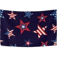 thumbnail image 1 of Coolnut Patriotic Stars Tapestry Washable Polyester Art Wall Hanging Blanket for Living Room Bedroom Dorm Party, 60 x 40 Inch Home Decor Gifts, 1 of 7