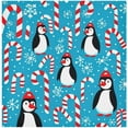 thumbnail image 1 of Coolnut Penguins Cloth Napkins Set of 6,20x20 Inches Napkins Cloth Washable Reusable Soft for Dinner,Wedding,Parties,Home Dinner,Tableative Decor Gift, 1 of 7