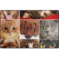 thumbnail image 1 of Coolnut Pets Face Collage Area Rug Pad - 31 x 20 inch - 100% Light Weight Polyester Fabric for Living - Bedroom, 1 of 6