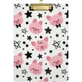thumbnail image 1 of Coolnut Pig Clipboard, Acrylic Standard A4 Letter Size Clip Board with Low Profile Clip for Office, Classroom, Doctor, Nurse and Teacher Gifts, 1 of 7