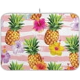 thumbnail image 1 of Coolnut Pineapples Dish Drying Mat for Kitchen, 16 x 18 Inch Microfiber Absorbent Dish Drying Pad, Machine Washable Kitchen Counter Protect Mats, 1 of 7