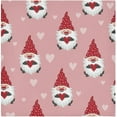 thumbnail image 1 of Coolnut Pink Lovely Elf Dwarf Cloth Napkins Set of 6, Durable Printed Washable Table Napkins for Valentines, Weddings, Dinners Parties Home Decor, 20 x 20 Inch Washcloth Gift, 1 of 7