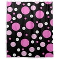 thumbnail image 1 of Coolnut Polka Dot Bathroom Waterproof Shower Curtain Set Bathtub Curtain with 12 Hooks for Bathroom Decor,Hotel,Room,60"x 72", 1 of 6