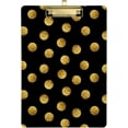 thumbnail image 1 of Coolnut Polka Dots Clipboard, Acrylic Standard A4 Letter Size Clip Board with Low Profile Clip for Office, Classroom, Doctor, Nurse and Teacher, 12.5"x9", 1 of 7
