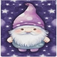 thumbnail image 1 of Coolnut Purple Gnome Cloth Napkins Set of 6,20x20 Inches Napkins Cloth Washable Reusable Soft for Dinner,Wedding,Parties,Home Dinner,Tableative Decor Gift, 1 of 7