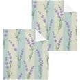 thumbnail image 1 of Coolnut Purple Lavender Cotton Hand Towels, Quick-Drying and Absorbent Washcloths, for The Bathroom Kitchen Multi-Purpose Wash Cloths in The Hotel Gym, 4 Pack 12 X 12 Inches Washcloth Gift, 1 of 7