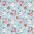 thumbnail image 1 of Coolnut Rabbit Milk Cloth Napkins Set of 4,Reusable Washable Polyester Dinner Table Napkins for Kitchen,Dining,Restaurant,Party Decoration, 1 of 7