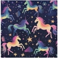 thumbnail image 1 of Coolnut Rainbow Unicorn Cloth Napkins Set of 6,20x20 Inches Napkins Cloth Washable Reusable Soft for Dinner,Wedding,Parties,Home Dinner,Tableative Decor Gift, 1 of 7