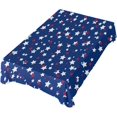thumbnail image 1 of Coolnut Rectangle Table Cloth Shining Star Tablecloth Waterproof Anti-Shrink Soft and Wrinkle Resistant Decorative Fabric Table Cover for Outdoor Picnic/Kitchen Dining 60x90In, 1 of 7