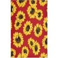 thumbnail image 1 of Coolnut Red Sunflower Kitchen Towels Dish Clothes Soft and Rapid Drying and Absorbent 4PCS Dishcloths Reusable Towels for Kitchen Bathroom Hotel Hand Towels 29"X18" inch Wash cloth, 1 of 7