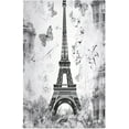 thumbnail image 1 of Coolnut Retro Eiffel Tower Kitchen Dish Towels Soft Tea Towel Set of 6 Absorbent Dishcloths Hand Towels for Drying Dish Cloths 28" x 18" Washcloth Gift, 1 of 7