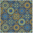 thumbnail image 1 of Coolnut Retro and Elegant Bohemia Cloth Napkins Set of 1, Durable Printed Washable Table Napkins for Valentines, Weddings, Dinners Parties Home Decor, 20 x 20 Inch Washcloth Gift, 1 of 7