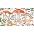 thumbnail image 1 of Coolnut Retro Mushroom Bathroom Rug Mat Ultra Soft Non Slip and Absorbent Plush Rugs Washable Quick Dry Bath Rugs 39 x 20 Inches Home Decor, 1 of 7