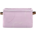 thumbnail image 1 of Coolnut Romantic Valentines Day Storage Bins Foldable Canvas Fabric Storage Basket with Handles for Organizing, Large Storage Baskets for Shelves Closet Decor Gifts, 1 of 7