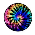 thumbnail image 1 of Coolnut Round Rugs for Living Room, Colourful Tie-Dye Non-Slip Coral Velvet Long Runner Rugs, Washable Water Absorbent Mat Carpet for Bedroom Kitchen Kids Room, 1 of 6