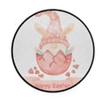 thumbnail image 1 of Coolnut Round Rugs for Living Room, Vector Illustration Watercolor Non-Slip Coral Velvet Long Runner Rugs, Washable Water Absorbent Mat Carpet for Bedroom Kitchen Kids Room, 1 of 6