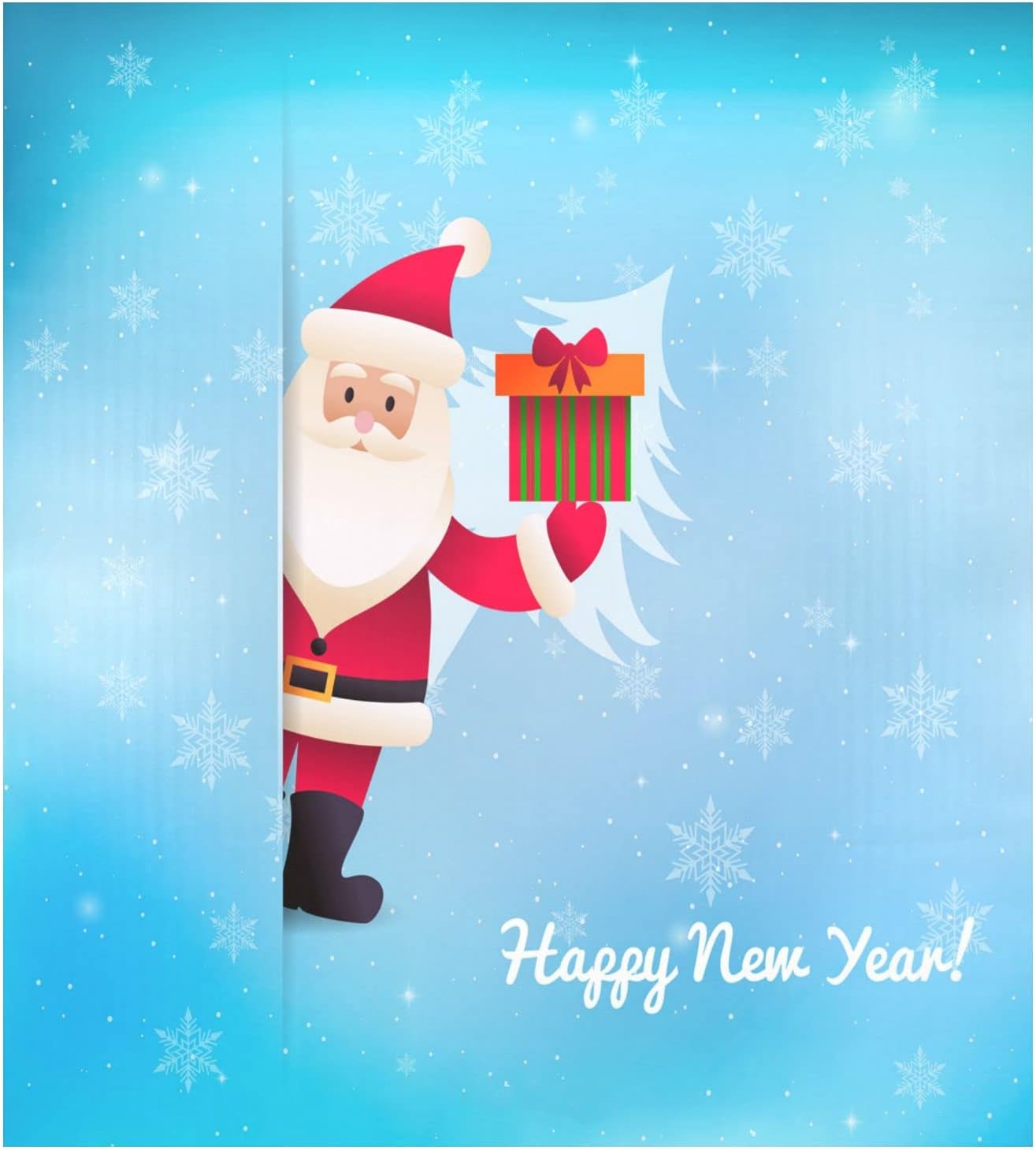 Christmas Santa Reindeer Snowman Dishwasher Magnet Cover – 23x26 Inch, PVC Magnetic Panel, Kitchen Appliance Decal - View #6