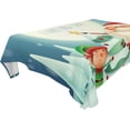 thumbnail image 1 of Coolnut Santa Claus Tablecloth, Waterproof Washable Polyester Square Table Cover, Durable Tablecloth for Kitchen Dining Table Party Decor, 60"X 60", 1 of 7