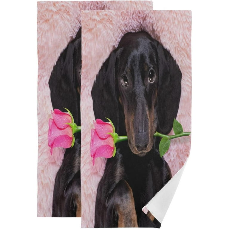 Sausage dog bath deals towel